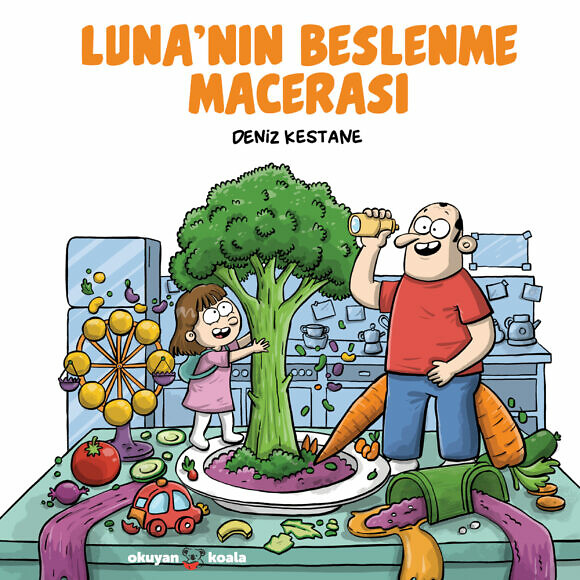 lunanın beslenme macerası kapak